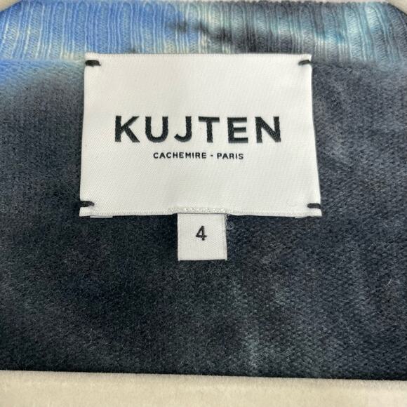 Kujten Tie Dye Cashmere Luxury Sweater Women's size 4 100% Cashmere - Picture 5 of 15